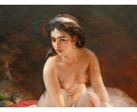 Andrej Franševič Belloli (1821-1881), Bagnante dopo il bagno, 1870