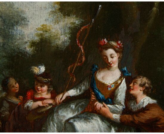 XVIII secolo, Scuola francese, Scene galanti