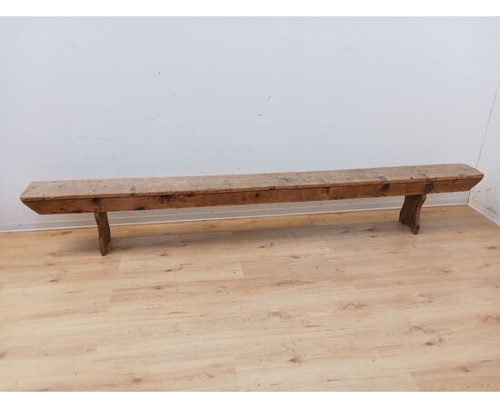 Grande panca rustica 3 mt -in abete-arte povera-fine '800