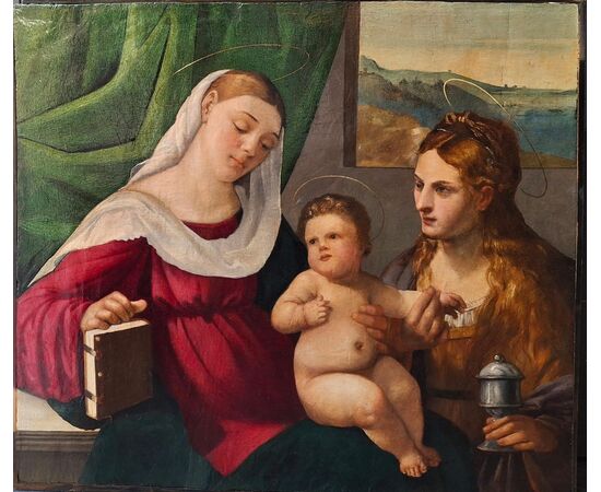 Madonna con Bambino e Santa Maria Maddalena