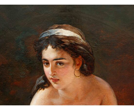 Andrej Franševič Belloli (1821-1881), Bagnante dopo il bagno, 1870