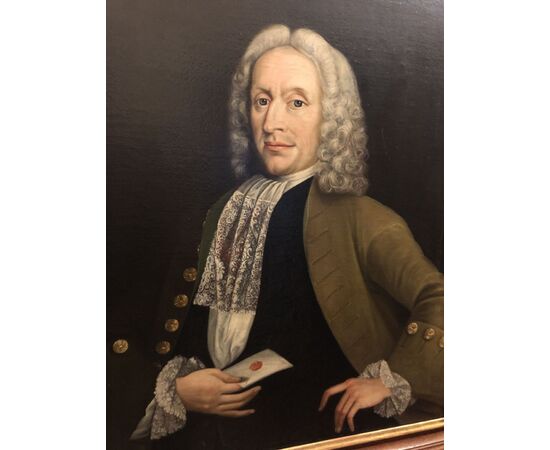 Ritratto di un gentiluomo dell '700