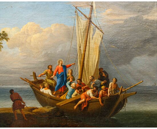 Adrien Manglard (Lione, 1695 – Roma, 1760), La vocazione dei Santi Pietro e Andrea – Cristo e i discepoli sul Lago di Tiberiade