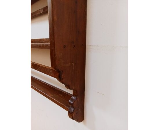 Piattaia in abete - porta piatti - mensola - scaffale - primi '900
