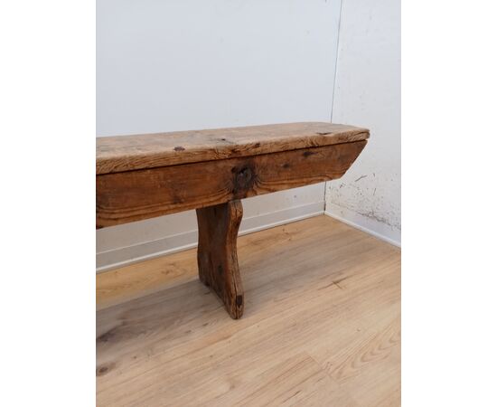 Grande panca rustica 3 mt -in abete-arte povera-fine '800