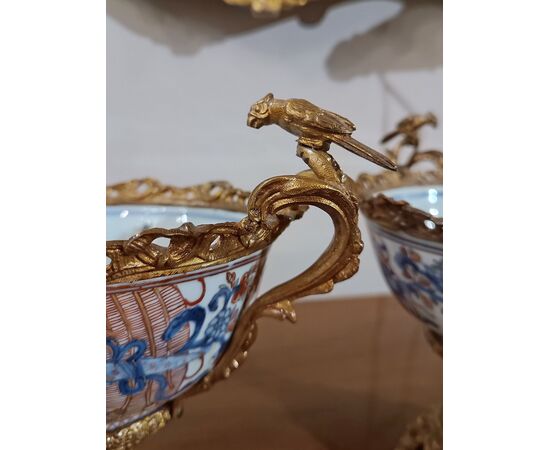COPPIA DI COPPE IMARI PRIMI XIX SECOLO 