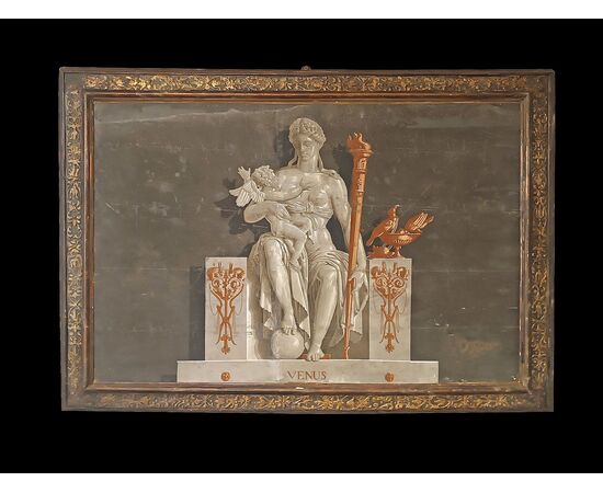 PAPIER PEINT NEOCLASSICO CON VENERE SECONDA META’ XVIII SECOLO 