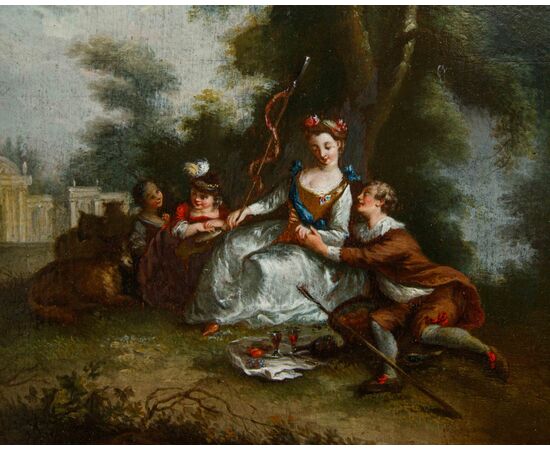 XVIII secolo, Scuola francese, Scene galanti