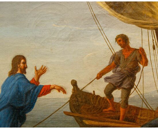 Adrien Manglard (Lione, 1695 – Roma, 1760), La vocazione dei Santi Pietro e Andrea – Cristo e i discepoli sul Lago di Tiberiade