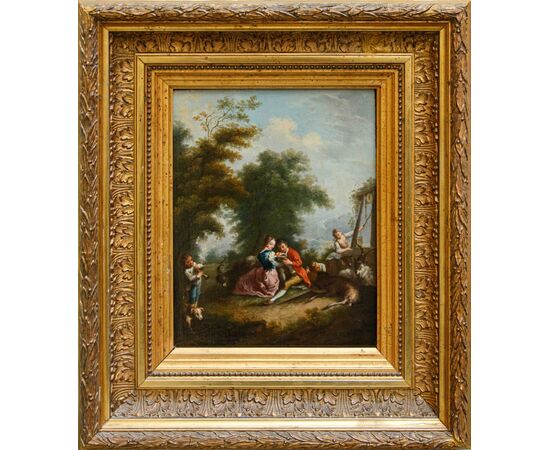 XVIII secolo, Scuola francese, Scene galanti