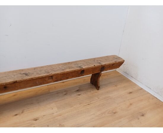 Grande panca rustica 3 mt -in abete-arte povera-fine '800