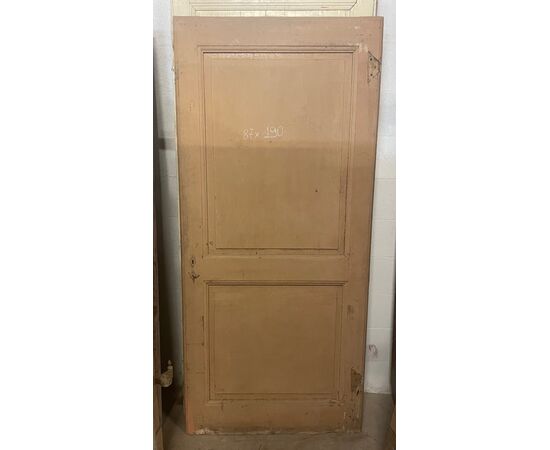 PTE147 - Porta semplice laccata, epoca '800, misure cm L 87 x H 190