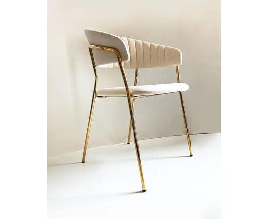 Sedia in velluto - Contemporanea