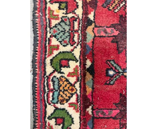 Tappeto persiano Hamedan, vintage, 128x84 cm