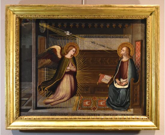 L’Annunciazione, Alessandro Allori (Firenze, 1535 – Firenze, 1607) Seguace di 