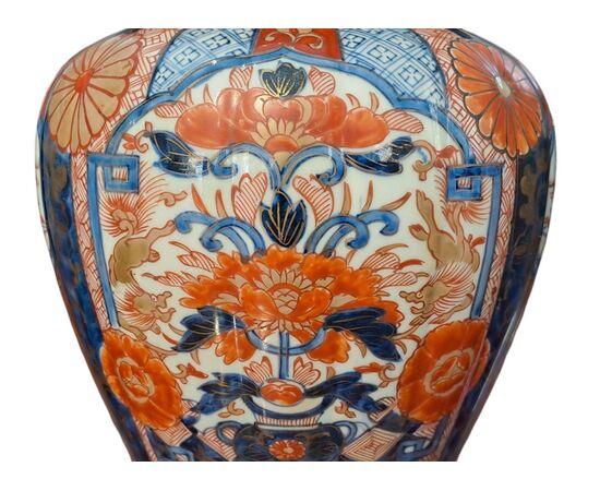 COPPIA DI POTICHES IMARI - GIAPPONE - PERIODO MEIJI
