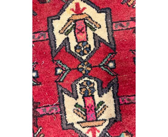 Tappeto persiano Hamedan, vintage, 128x84 cm