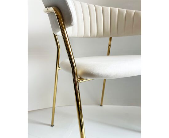 Sedia in velluto - Contemporanea