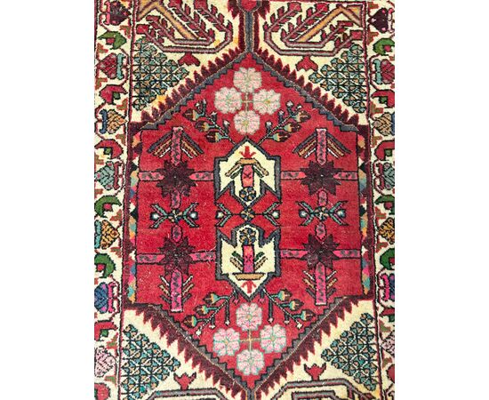 Tappeto persiano Hamedan, vintage, 128x84 cm