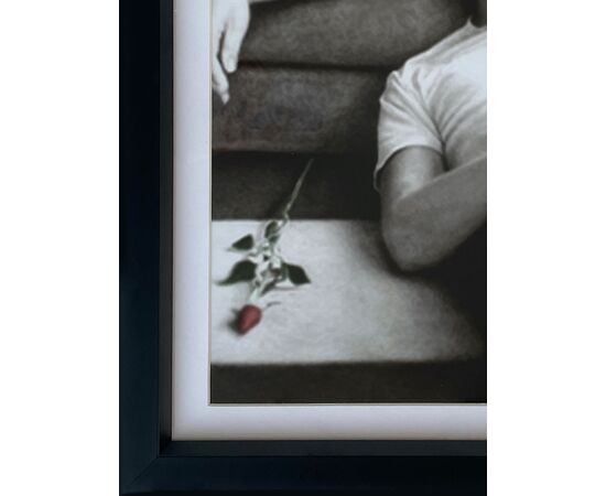 Marilyn Monroe e James Dean - Fotografia con cornice