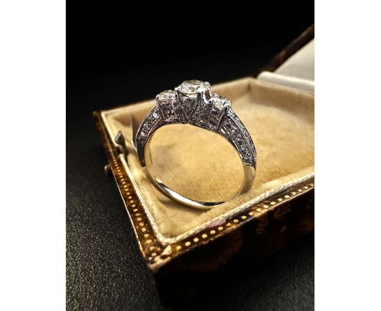 Anello  con  Diamanti  1   ct. 