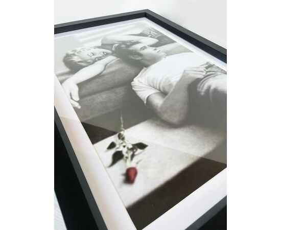 Marilyn Monroe e James Dean - Fotografia con cornice