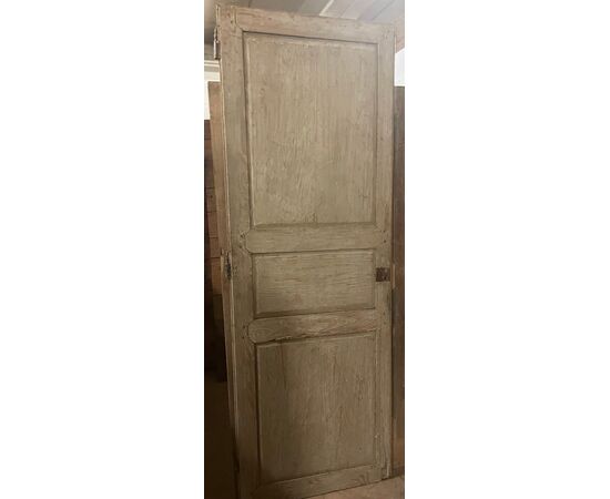 PTE146 - Porta semplice laccata, epoca '800, misure cm L 77 x H 218