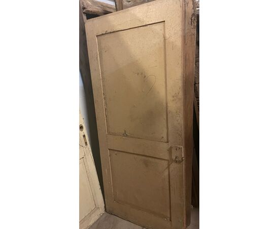 PTE147 - Porta semplice laccata, epoca '800, misure cm L 87 x H 190