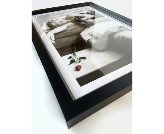 Marilyn Monroe e James Dean - Fotografia con cornice