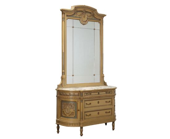 Cassettiera in stile neoclassico piemontese