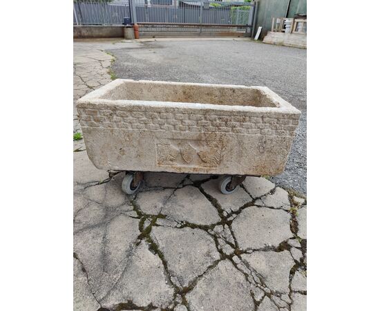 Bellissimo lavandino in pietra - 75 x 43 cm