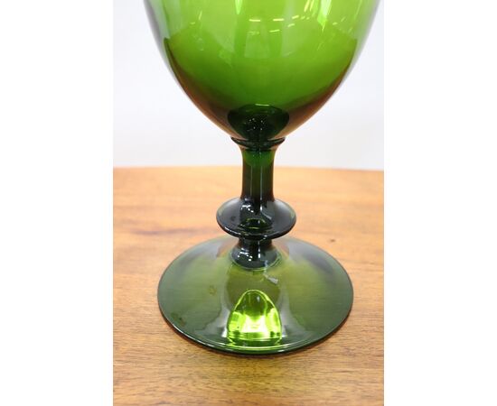 Vaso anni '60 in vetro di Empoli PREZZO TRATTABILE