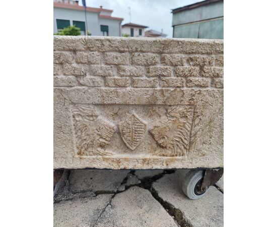 Bellissimo lavandino in pietra - 75 x 43 cm