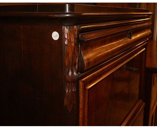 Antico secretaire Biedermeier del 1800