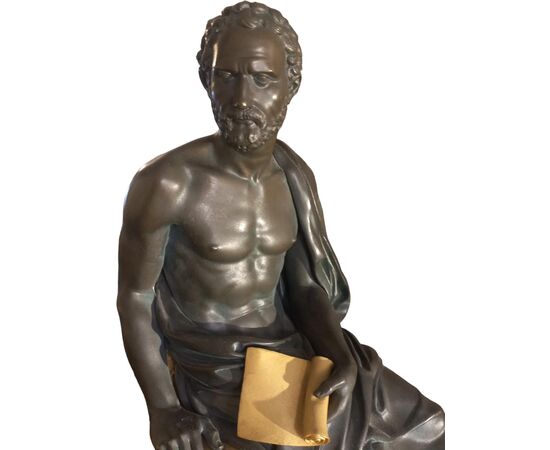 Orologio in bronzo dorato