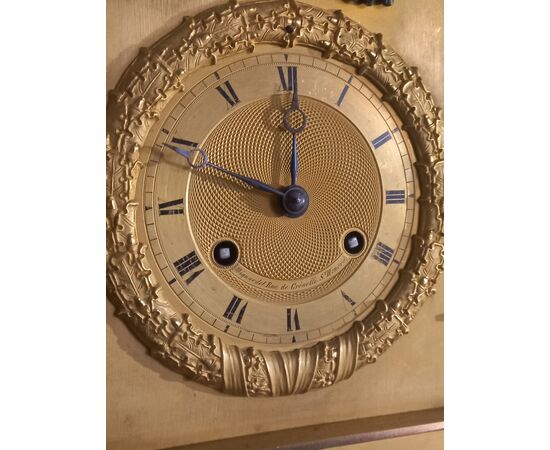 Orologio in bronzo dorato