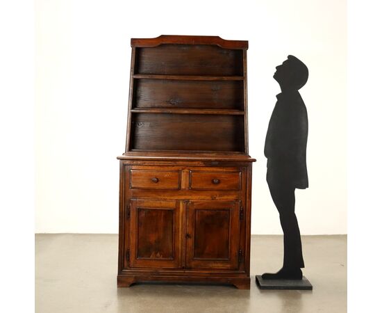 Credenza Piemontese con piattaia