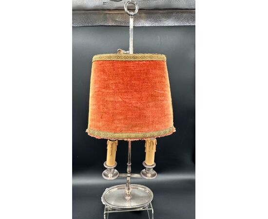 Lampada da tavolo, bouillotte - Inizio XX secolo