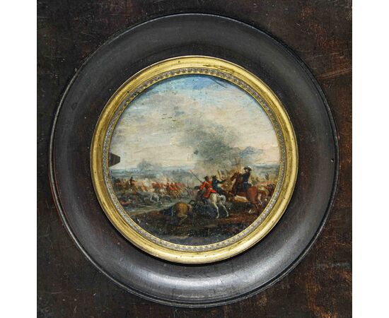 Scuola francese, ultimo quarto del XVIII secolo, La battaglia di Denain
