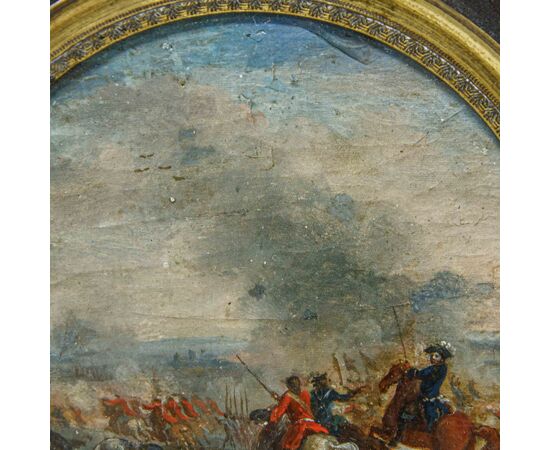 Scuola francese, ultimo quarto del XVIII secolo, La battaglia di Denain