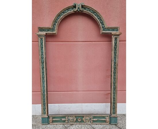 Cornice centinata da pala d’altare, Veneto, fine XVI – inizi XVII secolo