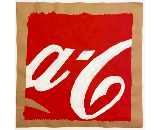 Coca-Cola (a-C) - Mario Schifano (1934-1998)