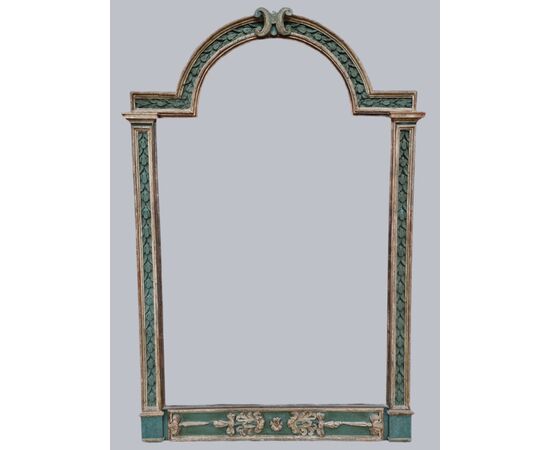 Cornice centinata da pala d’altare, Veneto, fine XVI – inizi XVII secolo