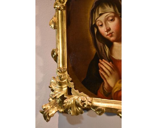Vergine in preghiera, Cerchia di Giovanni Battista Salvi, detto il Sassoferrato (Sassoferrato 1609 – Roma 1685)
