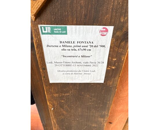 Daniele Fontana. La Darsena a Milano 