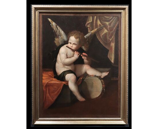 Francesco Vecellio (1475-1560 ) - Angelo Musicante