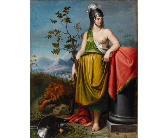 Giacomo Casa (Conegliano, 1827 - Roma, 1887), Allegoria di Venezia