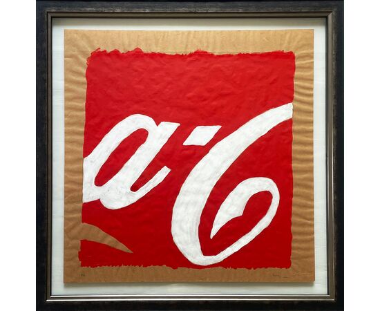 Coca-Cola (a-C) - Mario Schifano (1934-1998)
