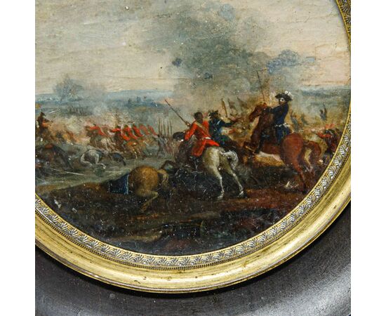 Scuola francese, ultimo quarto del XVIII secolo, La battaglia di Denain
