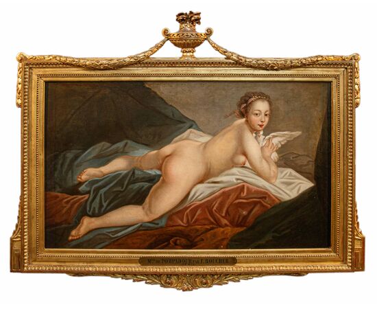 Seconda metà del XVIII secolo, seguace di François Boucher, Odalisca